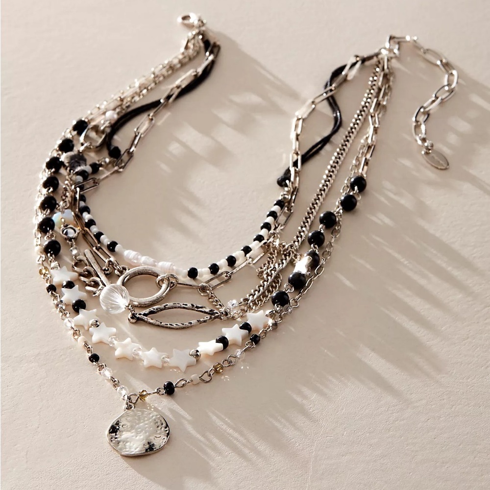 NWT- Free People Starry Layer Necklace